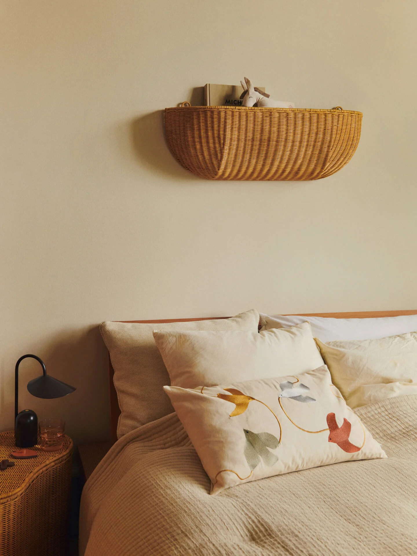 Braided Wall Pocket - 75 x 25 - Natural - Image 3