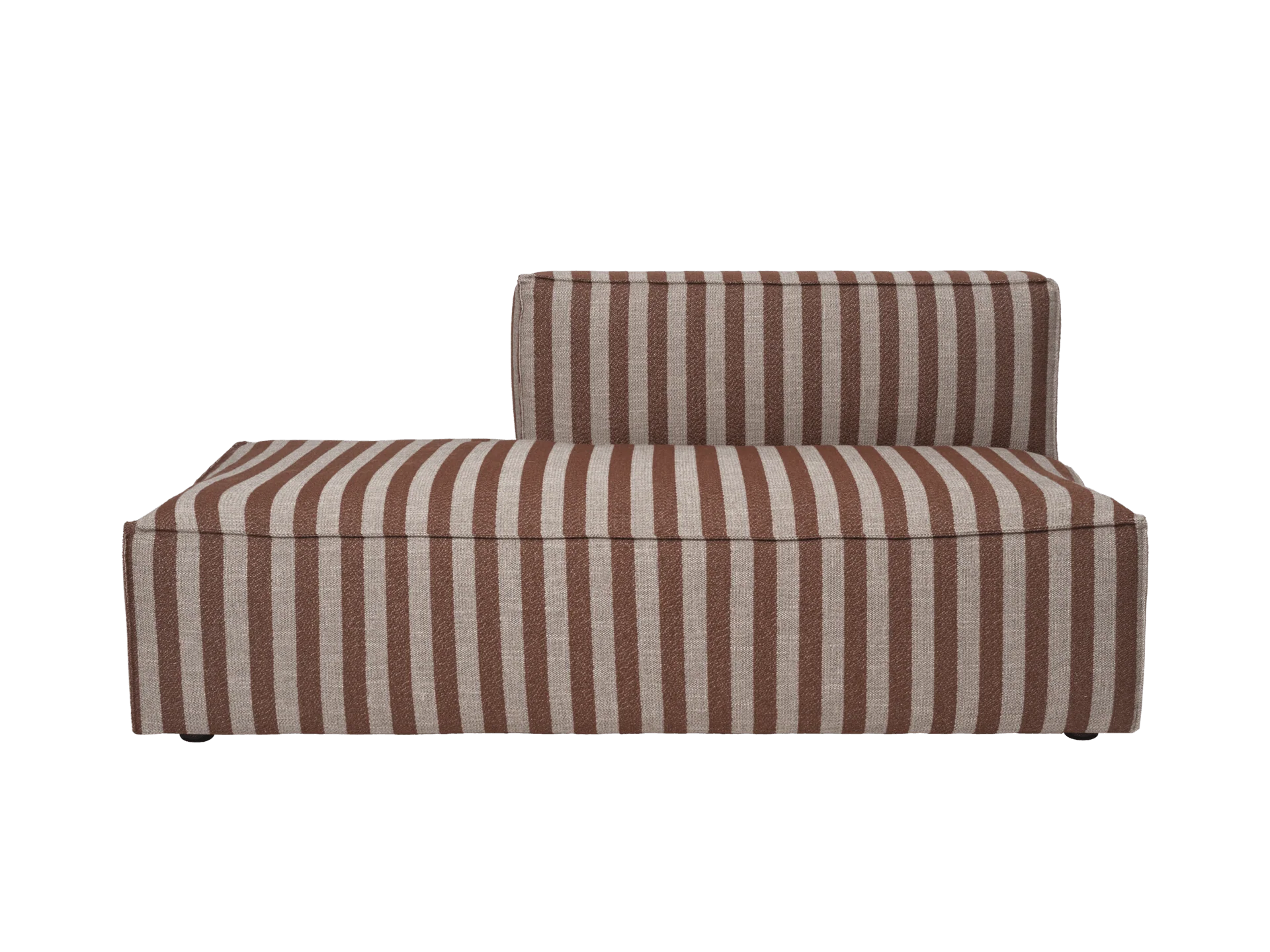 Catena Sofa Open End Left L300 - Louisiana - Sand/Chocolate - US