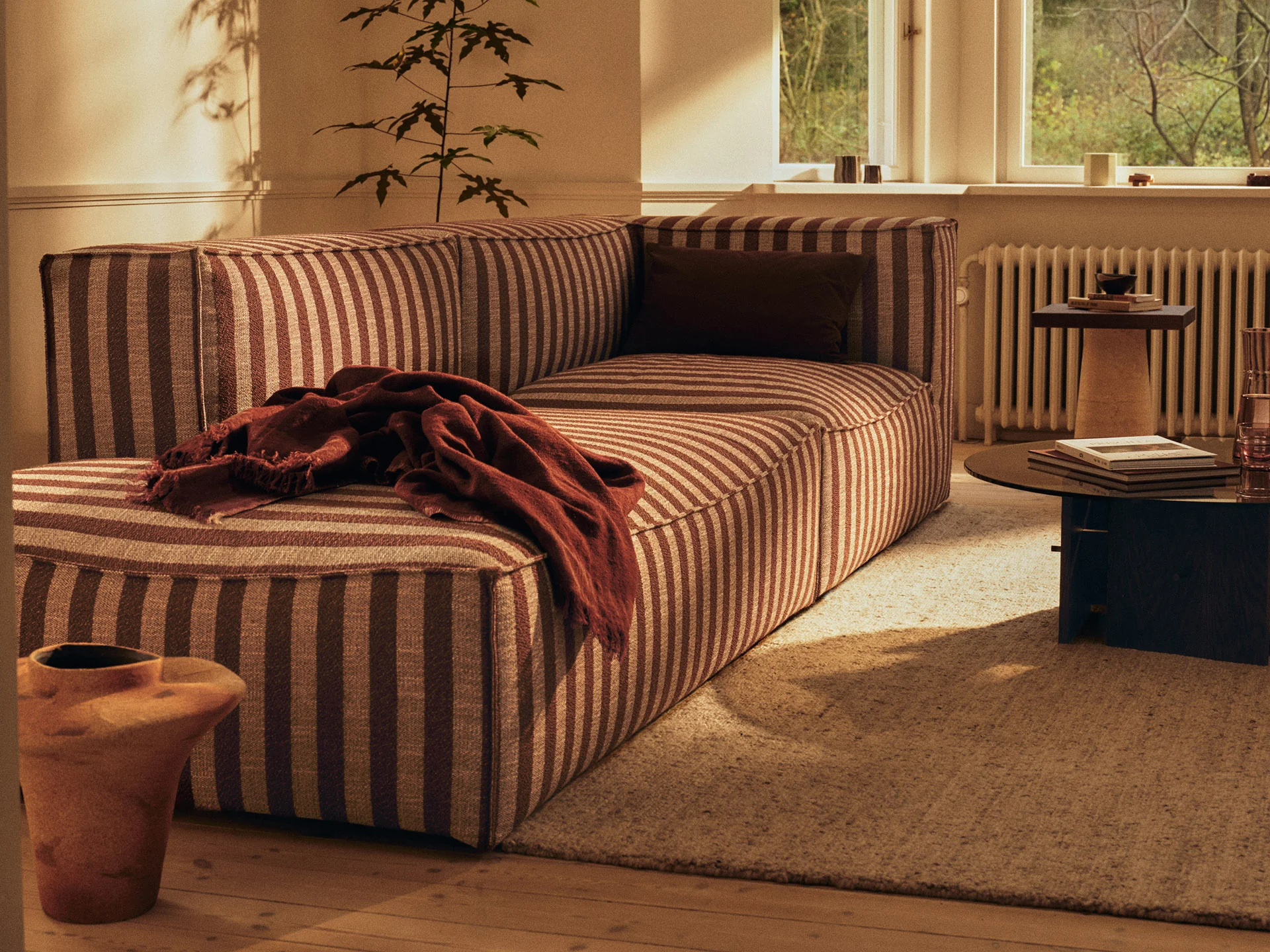 Catena Sofa Open End Left L300 - Louisiana - Sand/Chocolate - US - Image 2
