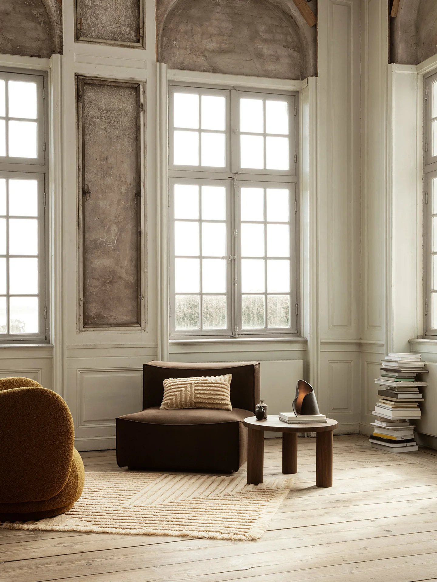 Crease Wool Rug - Light Sand - Image 3