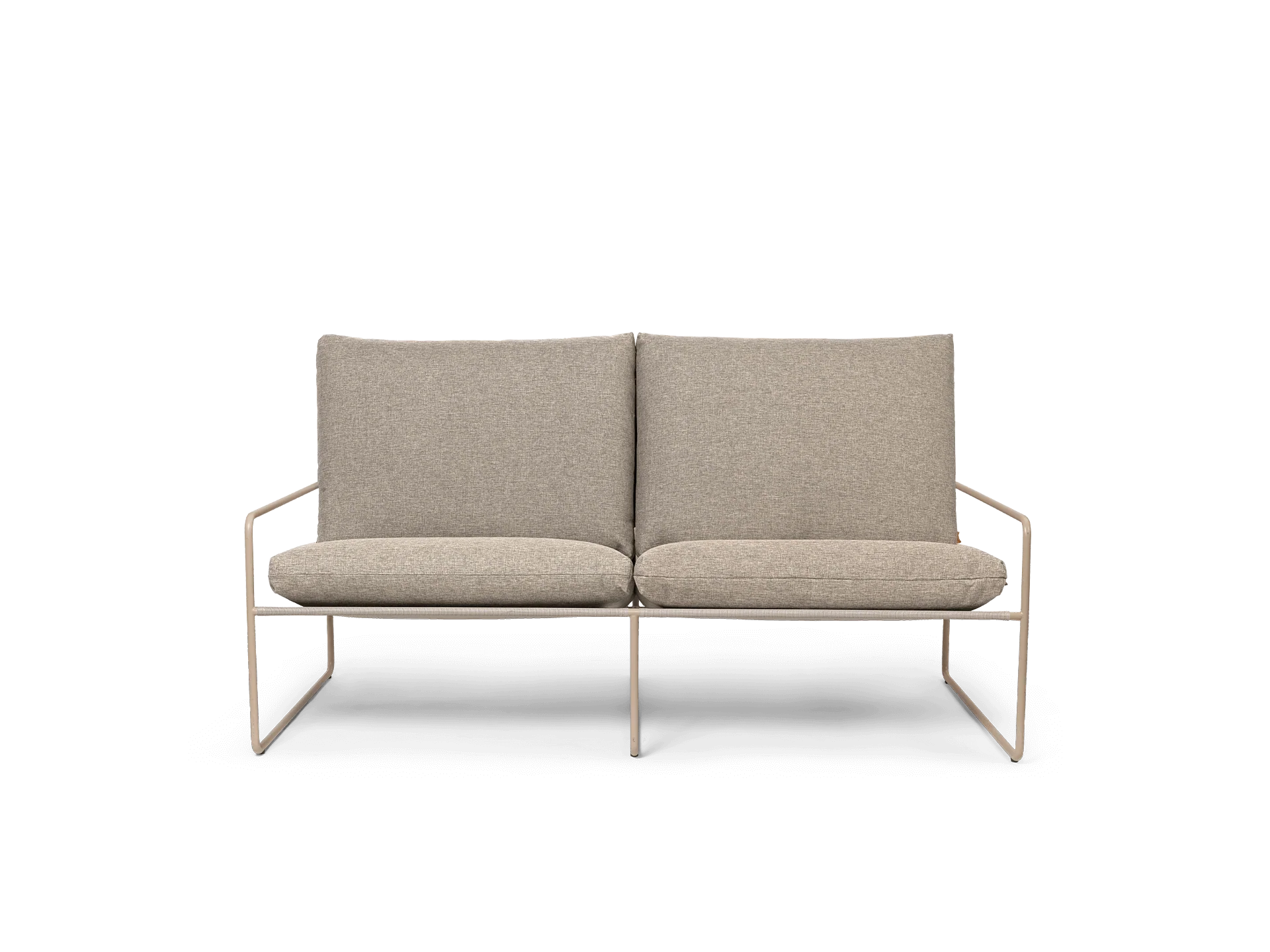 Desert 2-seater - Cashmere - Dolce - Dark Sand
