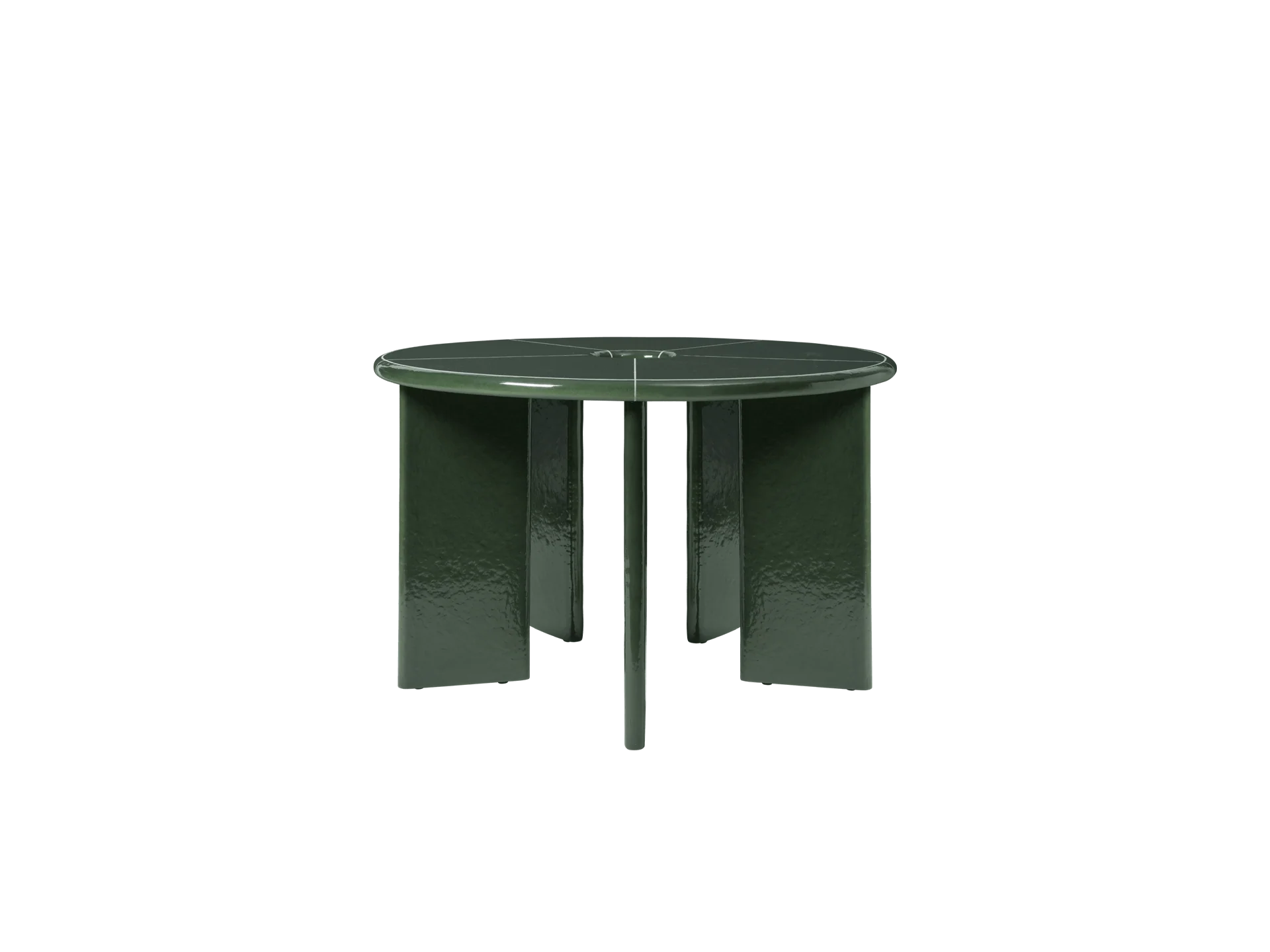 Deya Dining Table - Dark Green