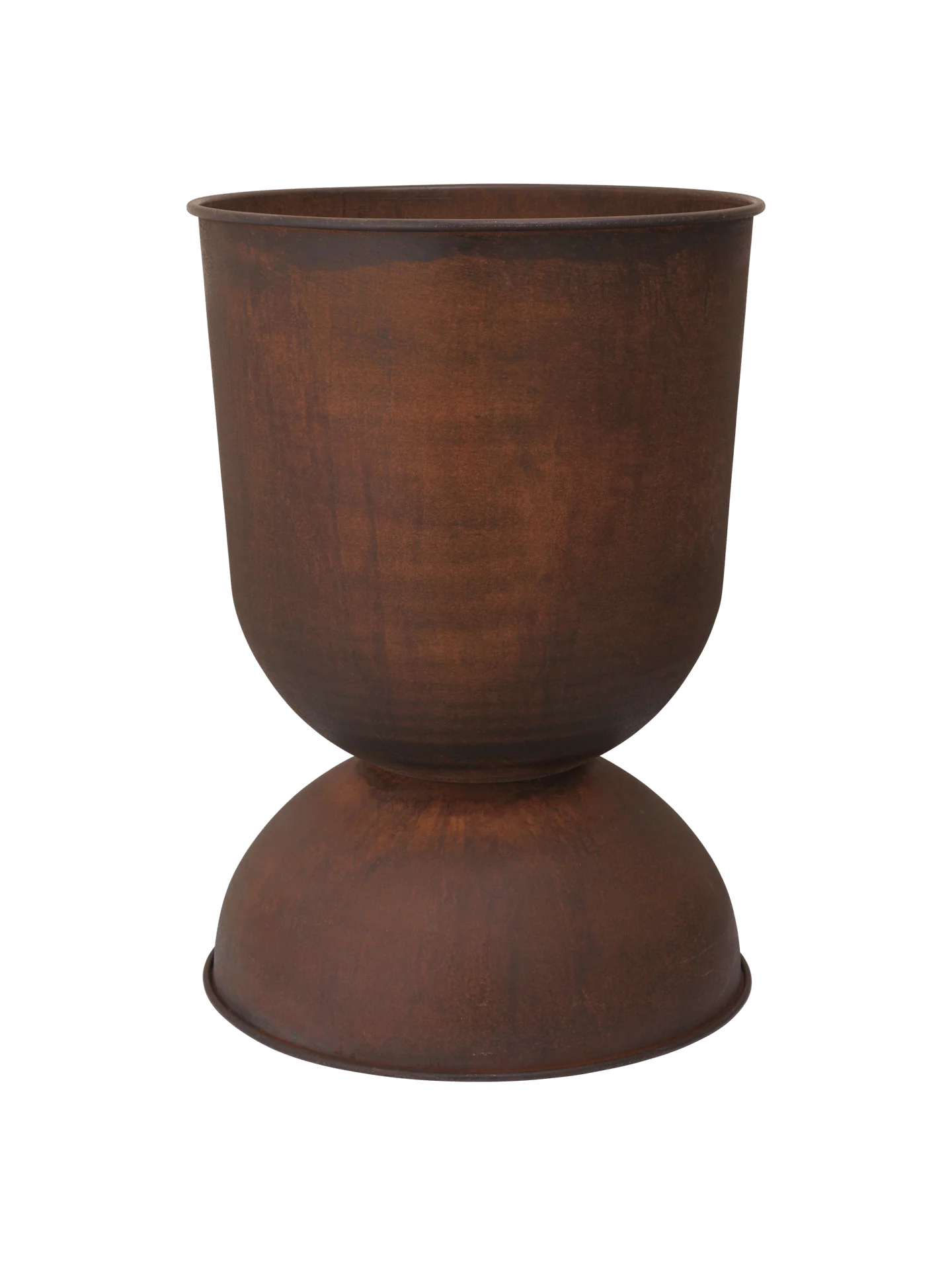 Hourglass Pot - Large - Rust