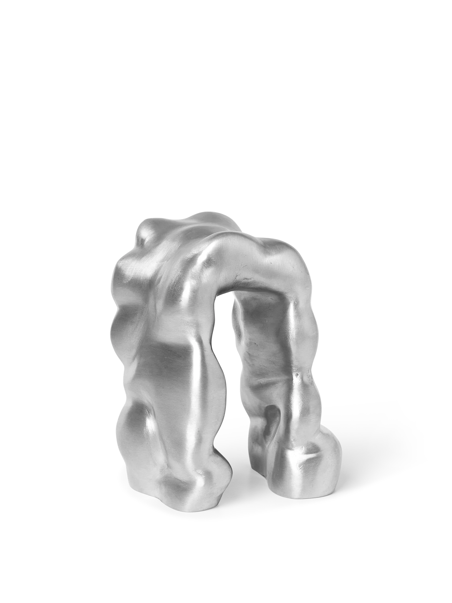 Morf Sculpture - Brushed Aluminium