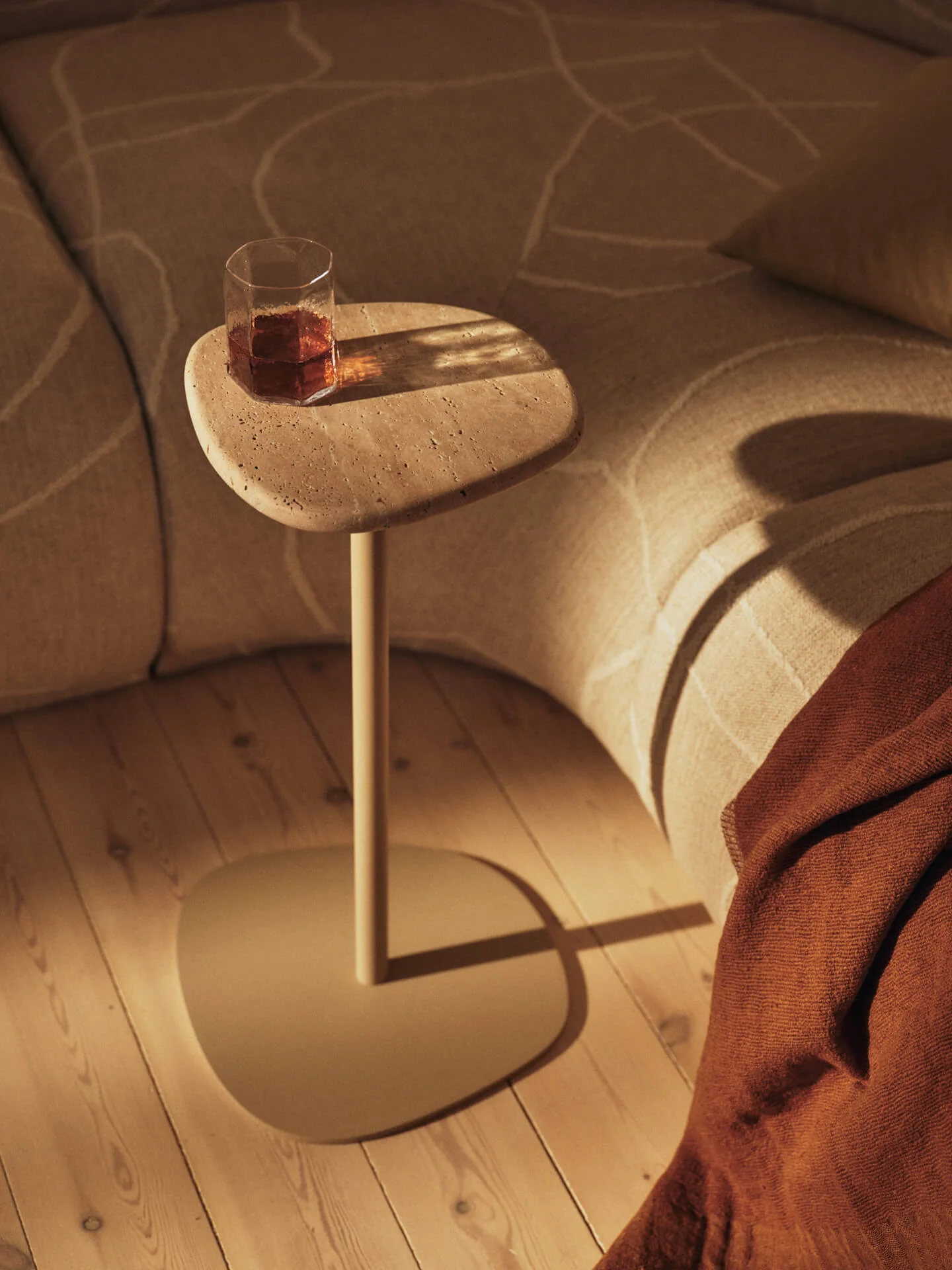 Plyo Accent Table - Light Cashmere - Image 2