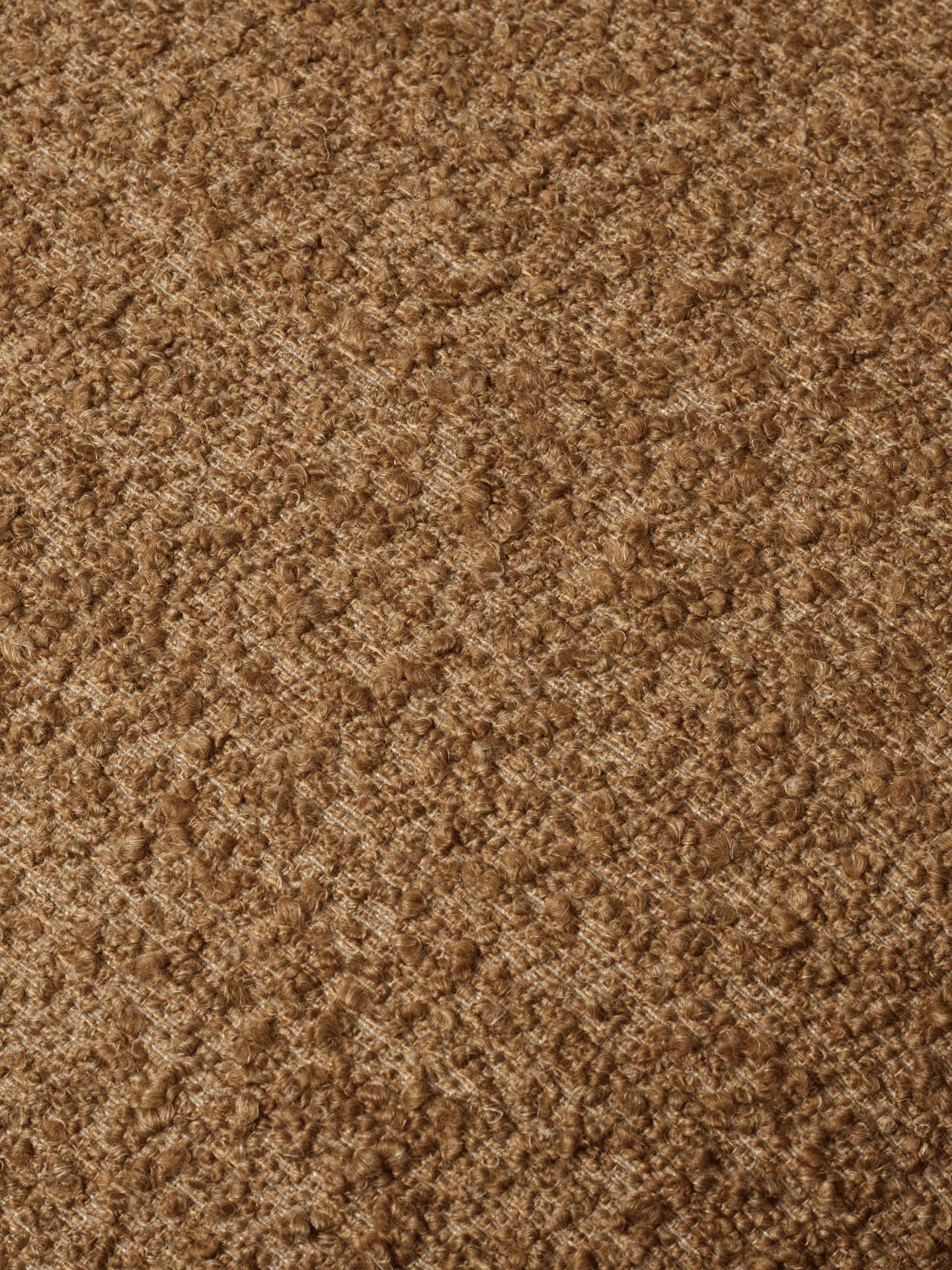 Rico Piccolo Lounge Chair - Swivel - Raw Bouclé - Tan - US - Image 3
