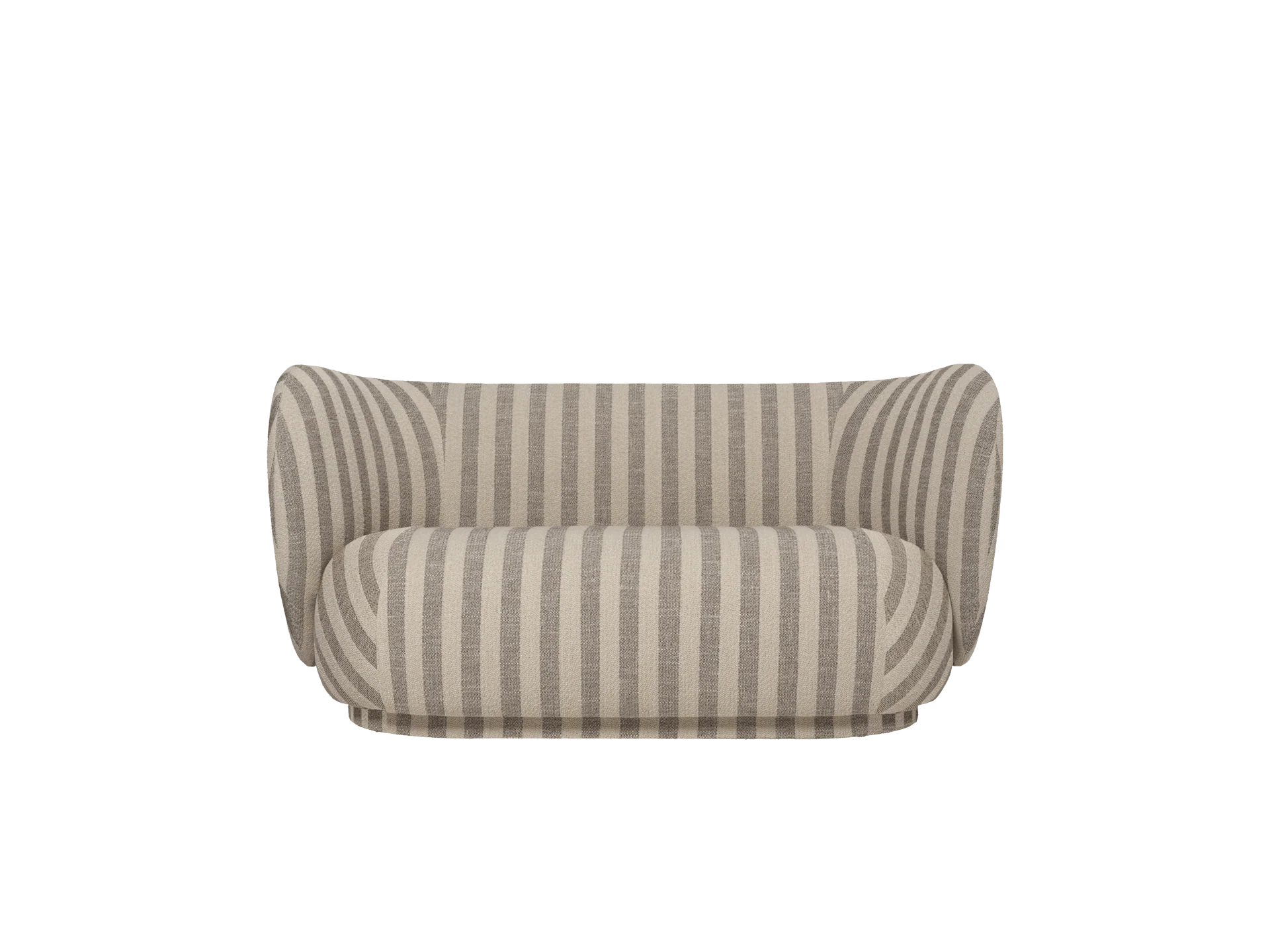 Rico Sofa 2-seater - Louisiana - Sand/Off-White - US