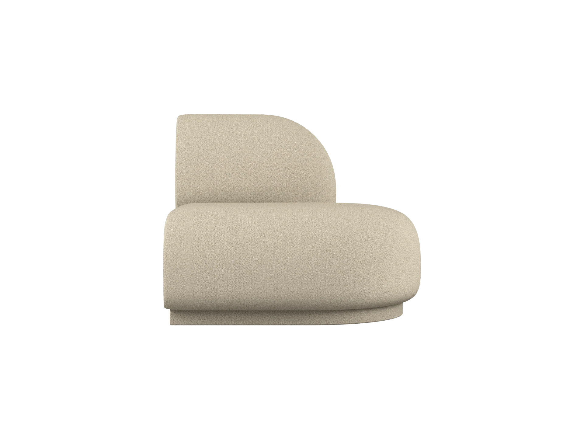 Rico Sofa Open End Left - Grain - Cashmere - US