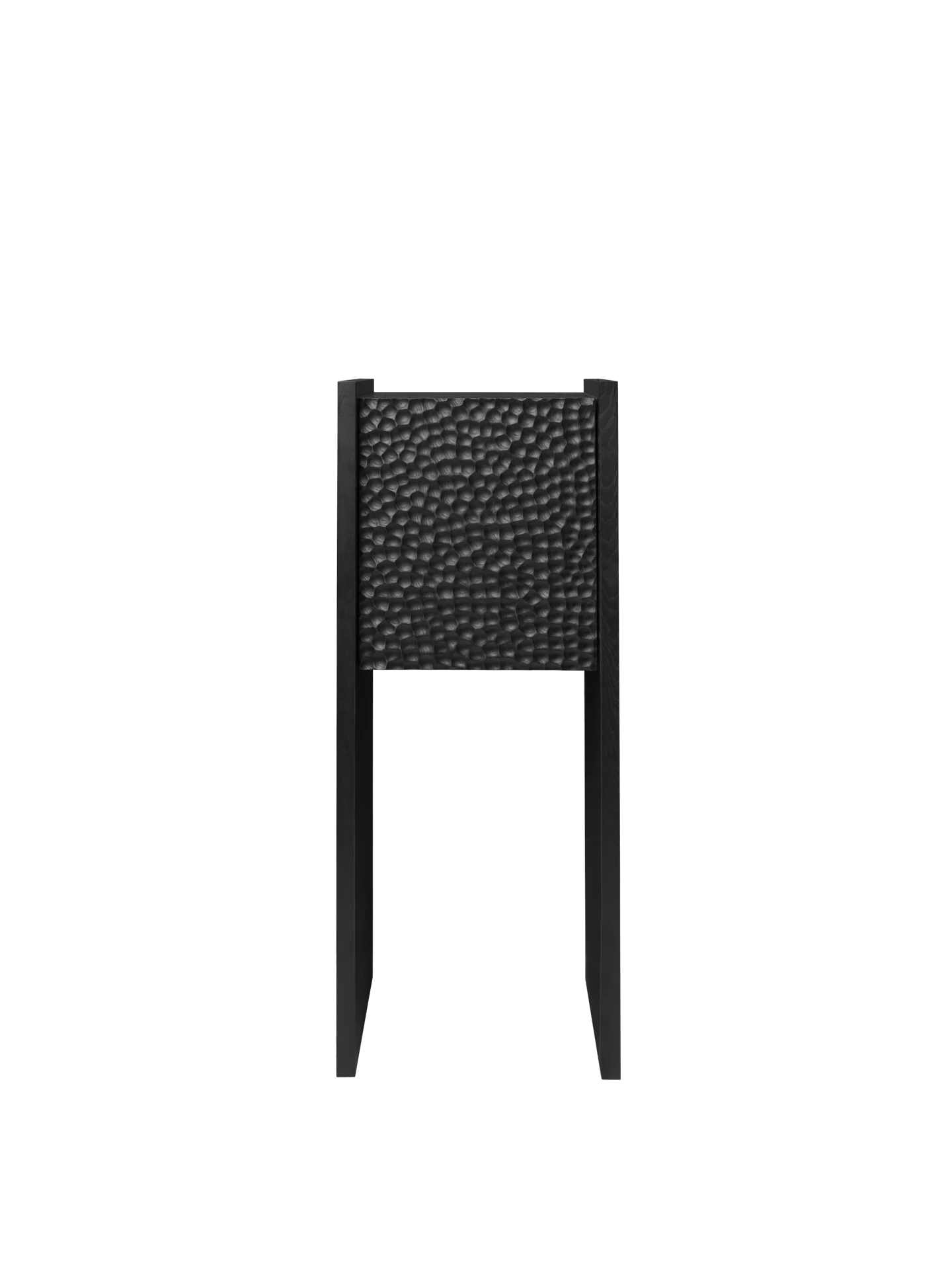 Scarni Pedestal Cabinet - Dark Stained Ash