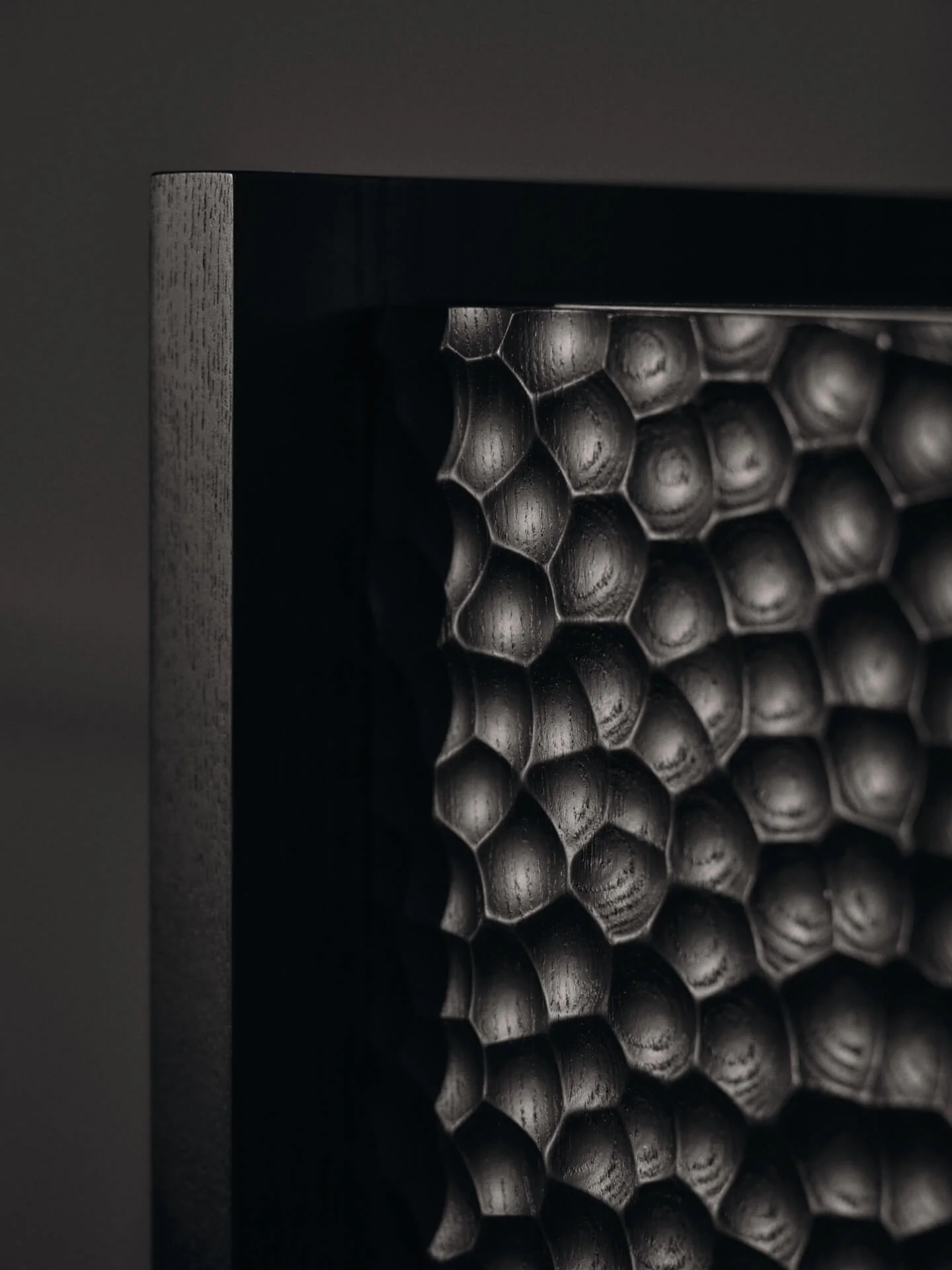 Scarni Pedestal Cabinet - Dark Stained Ash - Image 3