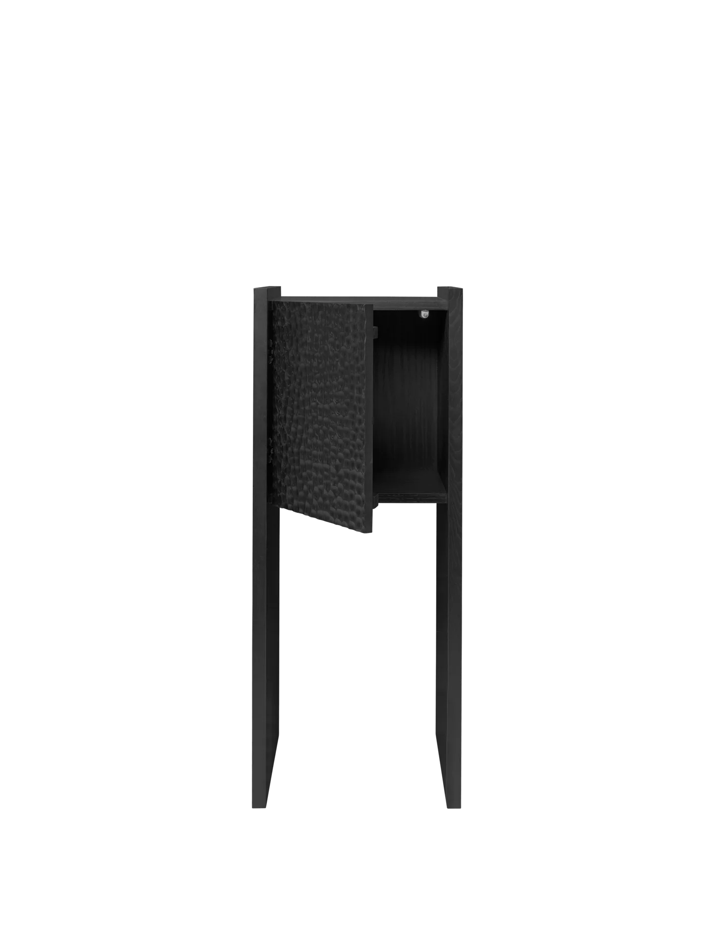 Scarni Pedestal Cabinet - Dark Stained Ash - Image 4