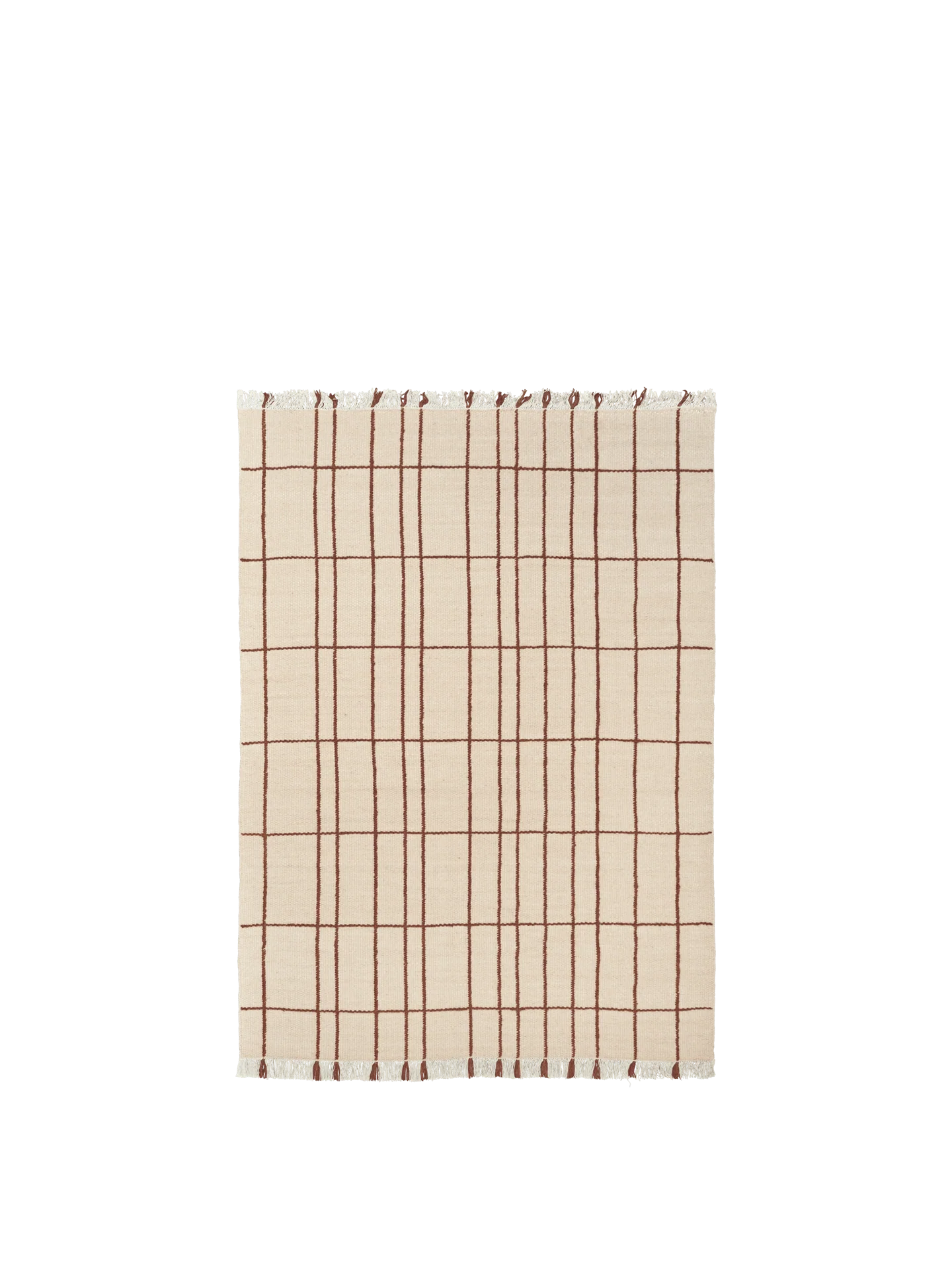 Sen Rug - Parchment/Chestnut