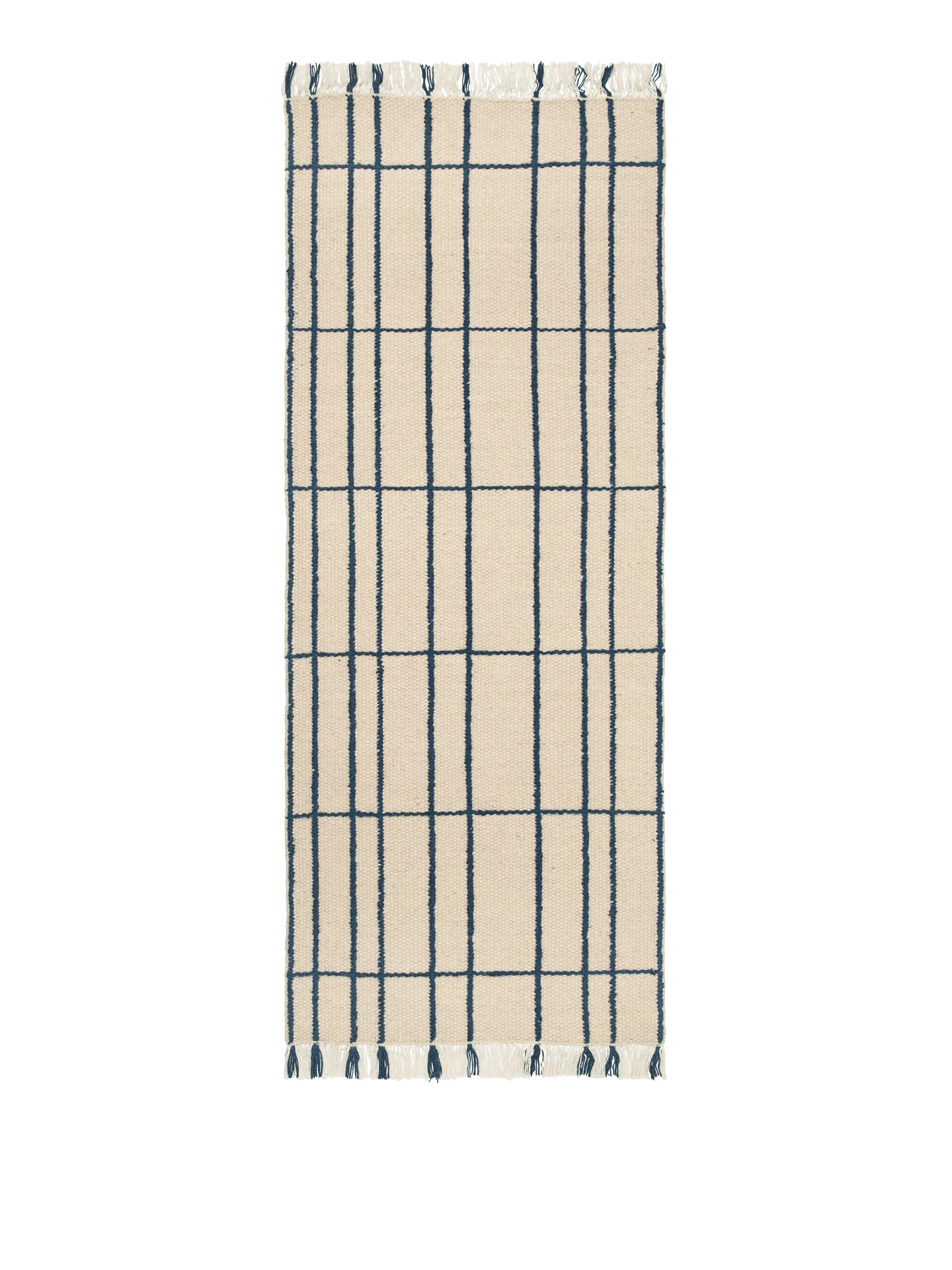 Sen Runner - Parchment/Indigo