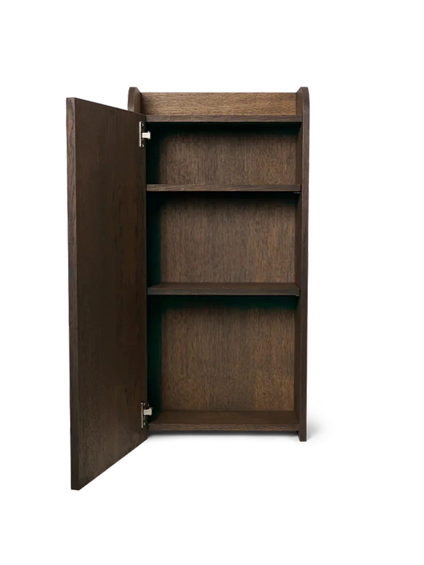 Sill Wall Cabinet - Dark Stained Oak - Image 3