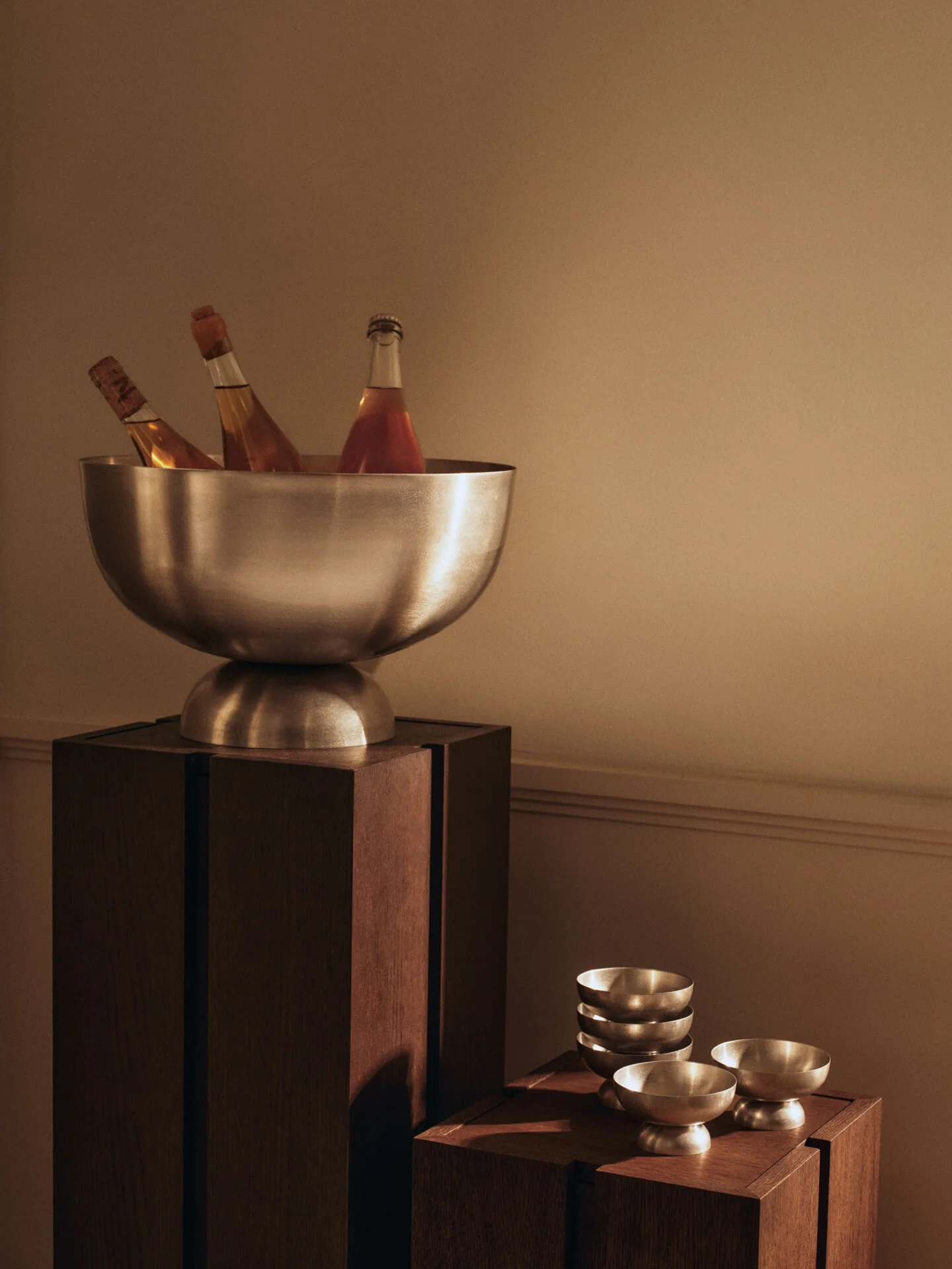 Tumbled Ice Cream Cup - Stainless Steel - Image 3
