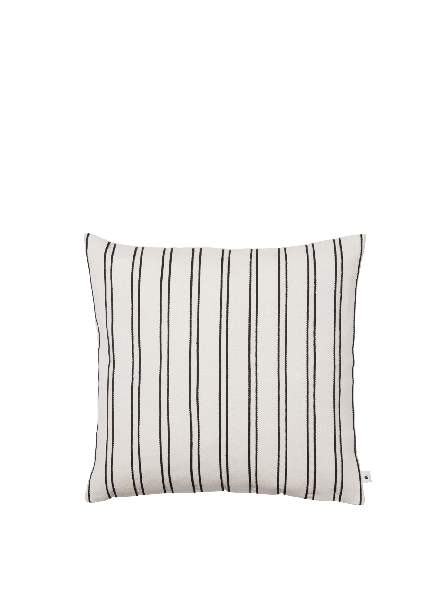 Twill Cushion - Off-White/Black